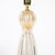 Pair of Modernist Reeded Translucent Glass Table Lamps With 24-Karat Gold Flecks For Sale - Image 9 of 13