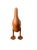 Mid 20th Century Duck Hand-Carved Natural Wooden Duck Sculpture – Organic Modern Folk Art Figurine, Sustainable Bamboo Root Decor For Sale - Image 15 of 17
