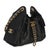 Contemporary 26P Black Quilted Caviar Mini Chanel 25 Hobo Handbag For Sale - Image 3 of 9