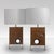 Sculptural Wood Table Lamps, 1970s, Set of 2 For Sale - Image 4 of 4