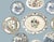 A curated collection of English vintage and antique decorative plates. Together, they perfectly complement one another for...