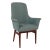 Textile Modern Medellin Mid-Century Style Dining Chair For Sale - Image 7 of 7