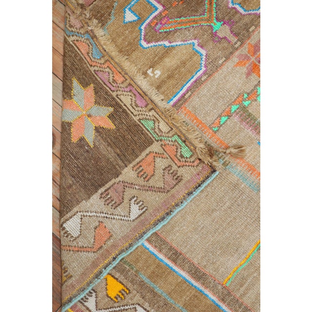 A 20th Century Turkish Kars gallery Rug. Dated 1985.