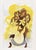 Bouquet - Original Lithograph for Revue ''Verve'' by Georges Braque - 1955 1955 For Sale - Image 4 of 4