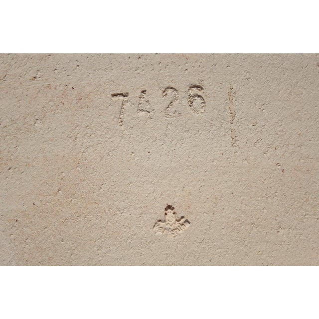 Large Wall Ceramic by Karlsruhe Majolika, Lupine and Lupine, 1960s For Sale - Image 11 of 11