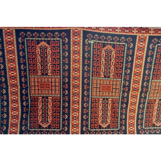 1920s Caucasian Flatwoven Sofa Cover, Germany, 1928 For Sale - Image 5 of 12