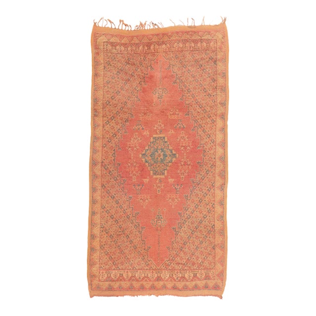 Vintage Taznakht Moroccan Rug, 05'04 X 09'08 For Sale