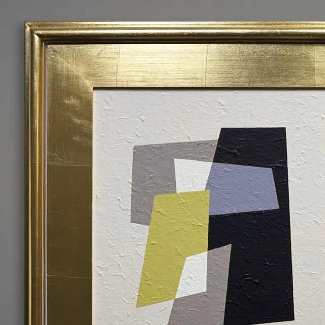 Aron “Quicksilver 2” Original Painting 17×20 For Sale - Image 4 of 5
