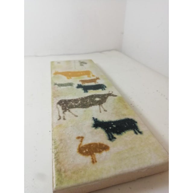 Bitossi Ceramic Plate by Aldo Londi for Bitossi, Italy, 1960s For Sale - Image 4 of 11