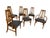 An elegant set of six Mid-Century Modern dining chairs by Young Manufacturing Co., circa 1960s. Crafted in richly grained...