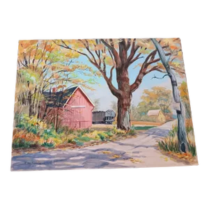 R. Hal Burris "Old Depot Orchard Lake, Michigan"
