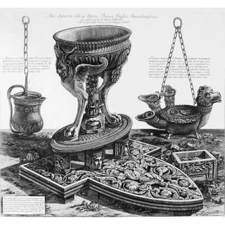 Giovanni Battista Piranesi, Another View of the Same in Perspective, 18th Century, Drypoint Print For Sale
