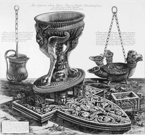 Giovanni Battista Piranesi, Another View of the Same in Perspective, 18th Century, Drypoint Print
