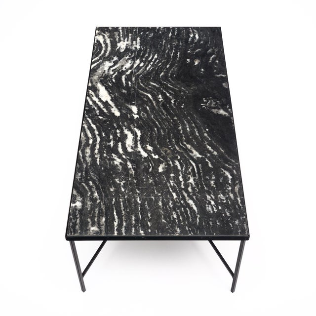 Black Louis XVI Style French Coffee Table For Sale - Image 8 of 9