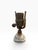 White Antique Meissen Style Porcelain "Schneeballen" (Snowball) Vase Table Lamps - A Pair For Sale - Image 8 of 9