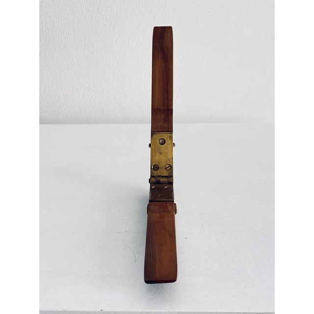Vintage Nutcracker in Brass and Wood, 1960s For Sale - Image 9 of 15