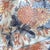 Ceramic Hand-painted antique Imari leaf plate in fan and flower design // Arita plate // decorative plate // gilt edge // blue and white with orange For Sale - Image 7 of 17