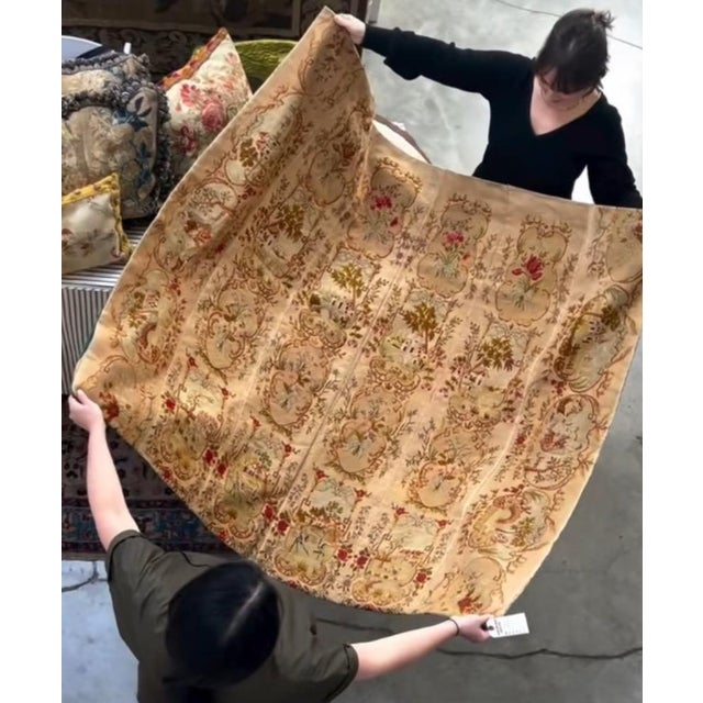 19th Century French Needlepoint Louis Philippe Provincial Decorative Tapestry For Sale In New York - Image 6 of 6
