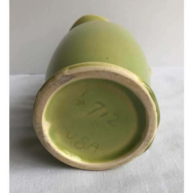 Mid-Century Modern Mid 20th Century Green Pottery Collection - Set of 4 For Sale - Image 3 of 13