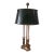 Vintage Bouillotte Candlestick Table Lamp For Sale