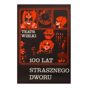 1983 Polish Performance Poster - 100 Lat (One Hundredth Anniversary of the Haunted Manor)