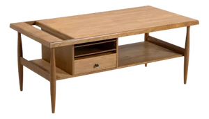 Coffee Table attributed to Carlo Hauner and Martin Eisler for Forma, Italy, 1950s