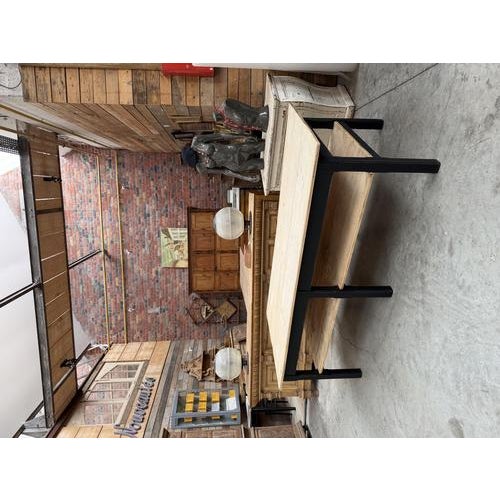 Early 20th Century Wooden Workshop Table, 1920s For Sale - Image 3 of 10