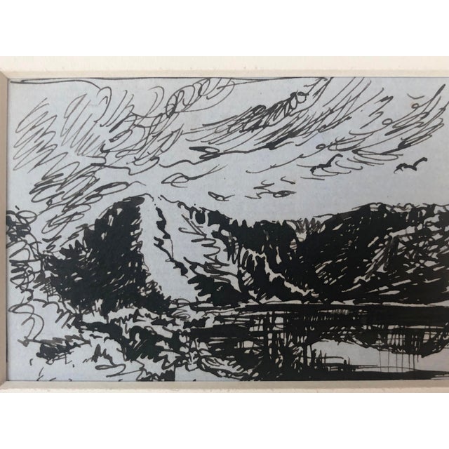 19th Century English Landscape Pen Ink Drawing Chairish,Anime Manga People