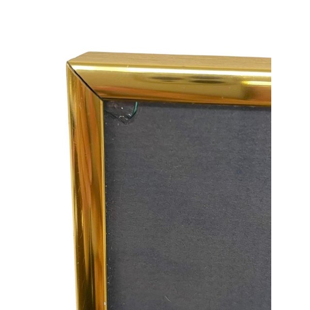 Metal Vintage Framed Landscape Photograph of Castle For Sale - Image 7 of 10