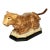Vintage Palm Beach Regency Raymond Waites "Empire" Leopard Tureen - Maximalist Jungle Chic For Sale