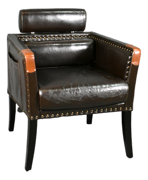 Mid-Century French Lounge Chair in Leatherette, 1960s