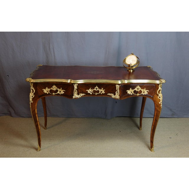 19th Century Louis XV Style Desk For Sale - Image 6 of 14