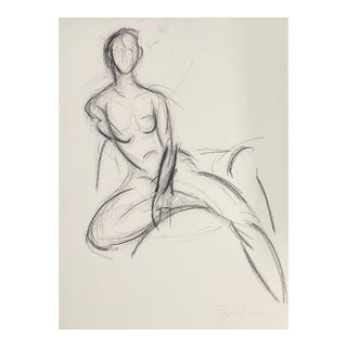 Richard Snyder Female Nude Drawing For Sale