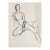 Richard Snyder Female Nude Drawing For Sale