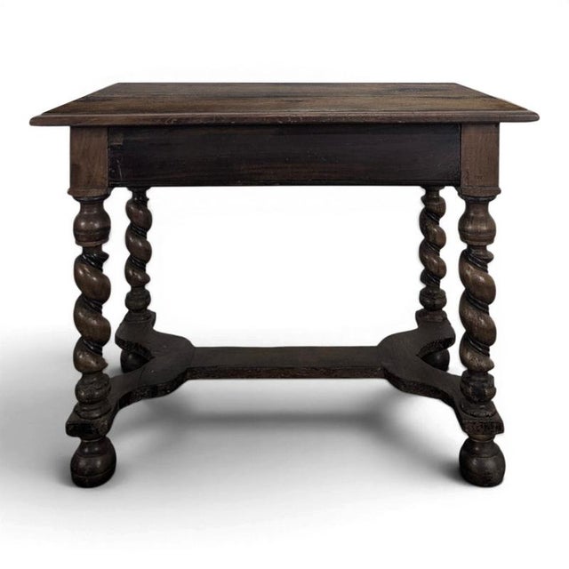 Louis XIII Style Desk in Walnut For Sale - Image 6 of 6