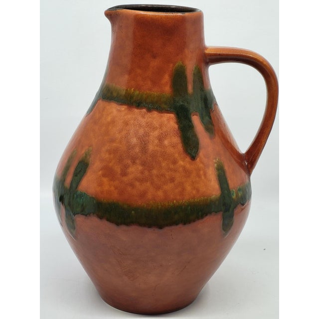 West German Ceramic Vase, 1970s For Sale - Image 9 of 9