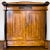 Large Biedermeier Wardrobe in Ash and Cherry, 1884 For Sale - Image 10 of 10