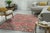 9x12 Majestic Classic Coral Modern Floral Hand Knotted Wool Carpet Rug For Sale - Image 4 of 9