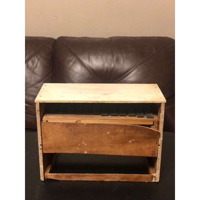 Early 1900s Antique Schoenhut Upright Toy Piano With Dancing Muses Lithograph For Sale - Image 11 of 12