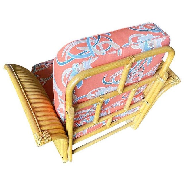 Restored Rattan "Golden Girls" Sofa & Lounge Chairs Livingroom Set For Sale - Image 14 of 14