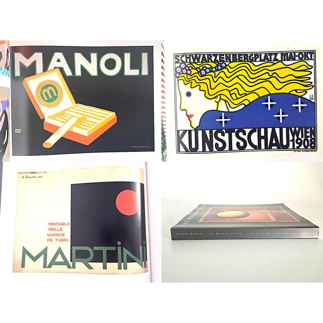 1988 1st Edition Exhibition Art Book, "The Modern Poster", Stuart Wrede and Richard E. Oldenburg, Museum of Modern Art For Sale - Image 9 of 15