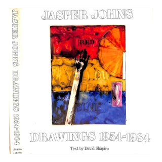 "Jasper Johns Drawings 1954-1984" 1984 Shapiro, David [Text By] For Sale