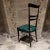 1950s Italy Set of Six Green Dining Chairs Style Ico Parisi For Sale - Image 11 of 12
