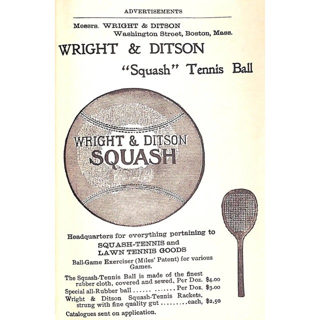 "The Game of Squash" 1901 Miles, Eustace For Sale - Image 14 of 14