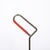 Red Mid-Century Modernist Sculptural Brass & Carnelian Red Enamel Umbrella Stand For Sale - Image 8 of 18