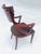 Brown Contemporary Hollywood Recency Style Lacquered Wood Italian Attributed to Pietro Costantini Arm Chair For Sale - Image 8 of 10