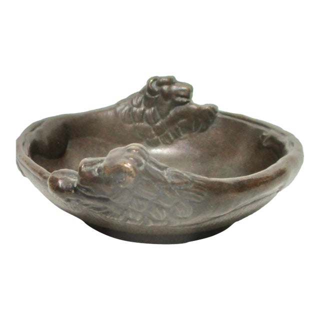 Arts and Crafts Bronze Bowl For Sale