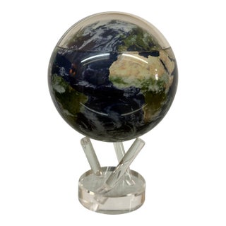 Mova Rotating Earth Globe on Acrylic Stand For Sale