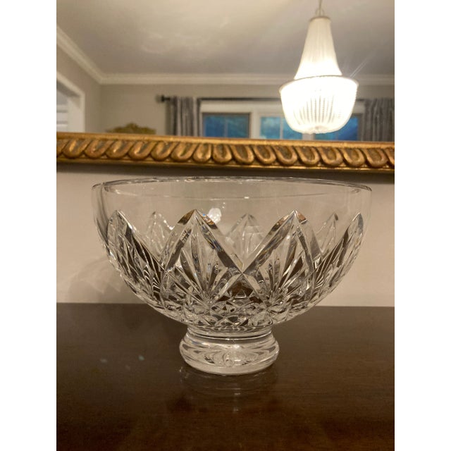 Waterford Crystal Waterford Crystal Footed Bowl For Sale - Image 4 of 6