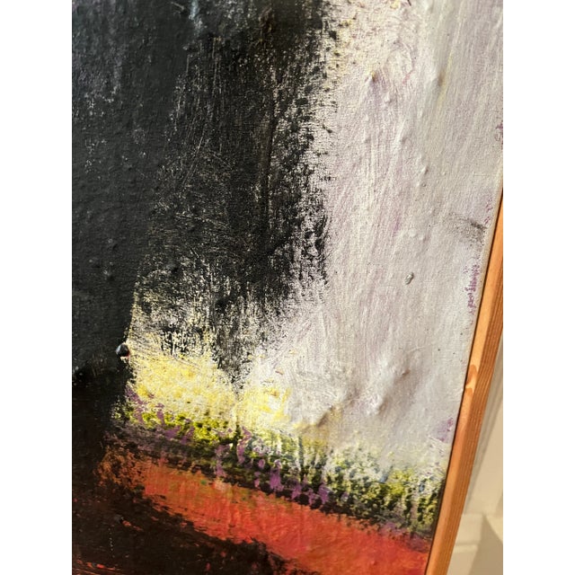 1960s 1960s Mid Century Modern Oil on Canvas Dancer For Sale - Image 5 of 13